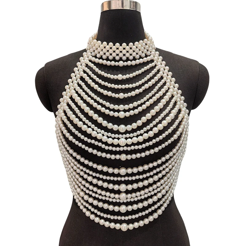 Body Jewelry Vest - 2026 Rompi Pengantin Berlapis dengan Hiasan
