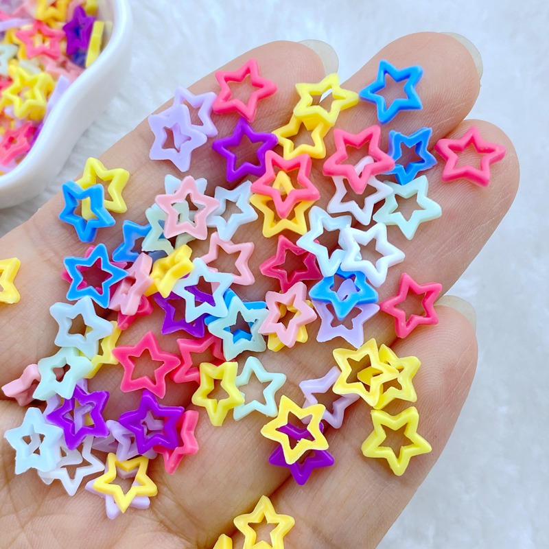 100 buah baru lucu Mini 8mm Ma - Star Flat Back ulasan dan harga