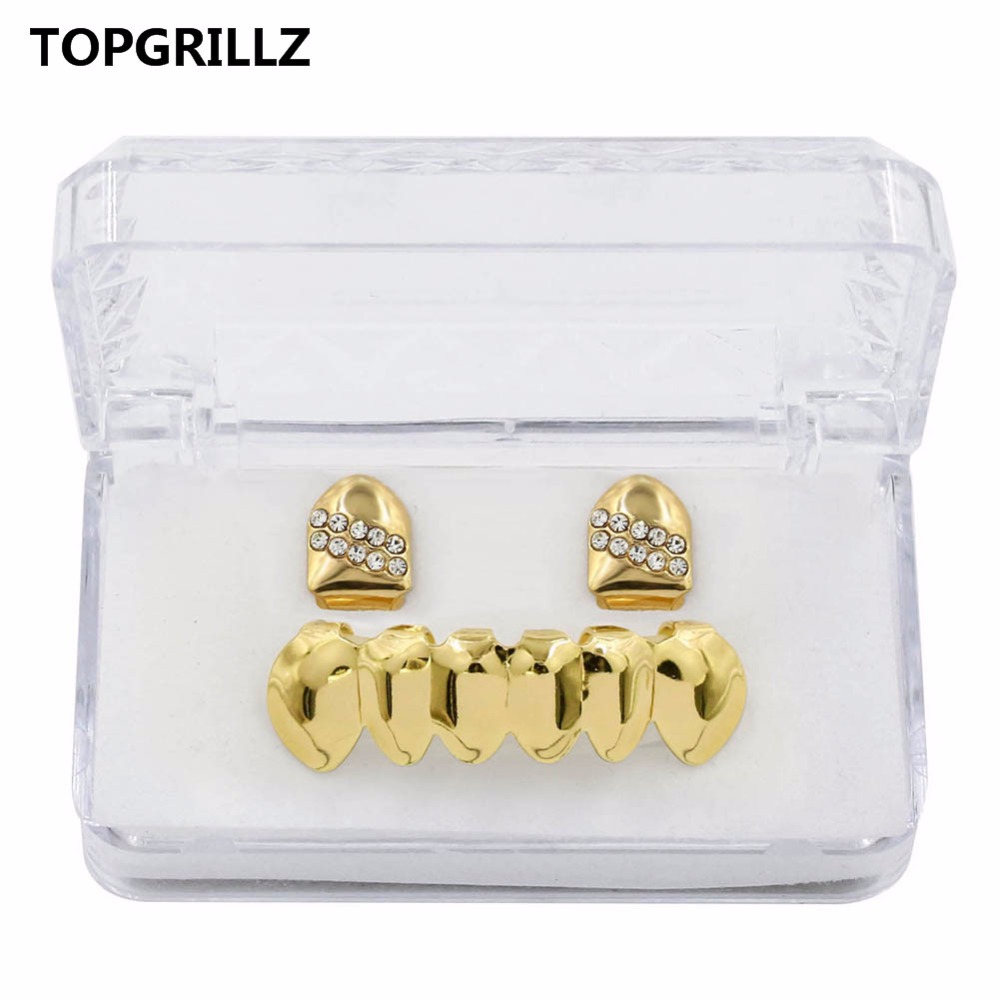 TOPGRILLZ Hip Hop Gangsta Warn - Yellow Body Jewelry ulasan dan harga
