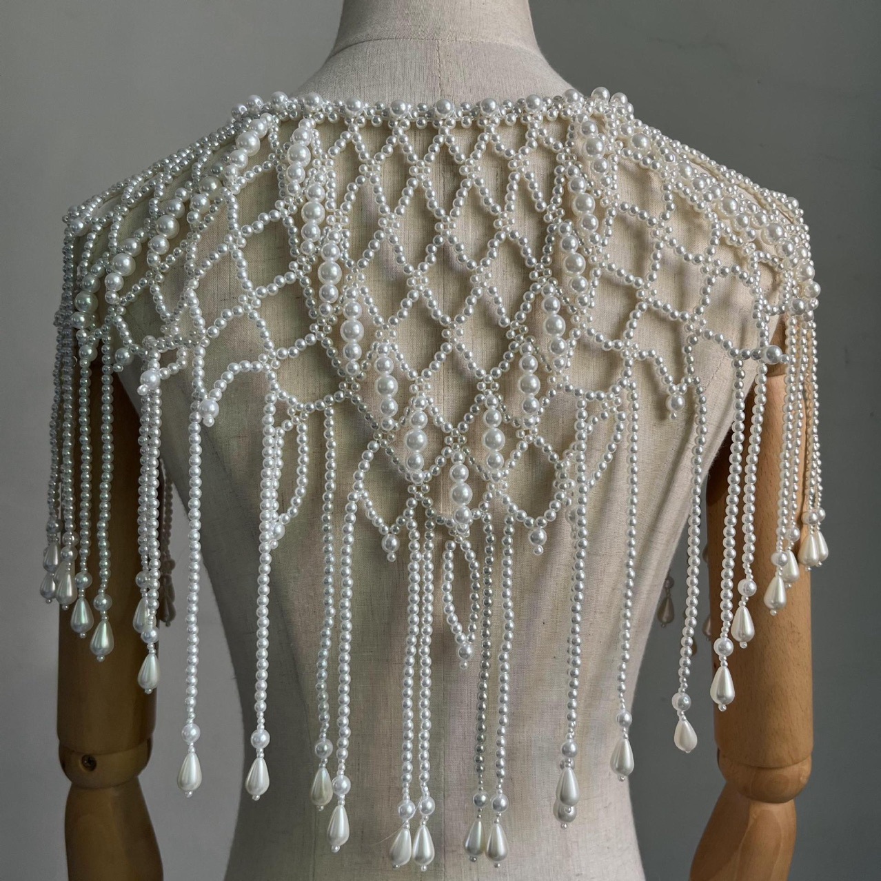 Rantai Tubuh Berlapis Mutiara  - Body Jewelry Vest ulasan dan harga