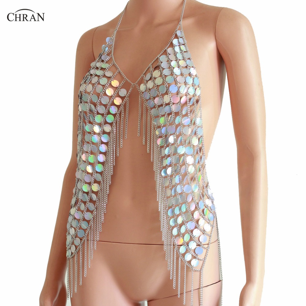 Chran Rompi Percikan Seksi Bar - Body Jewelry Vest ulasan dan harga