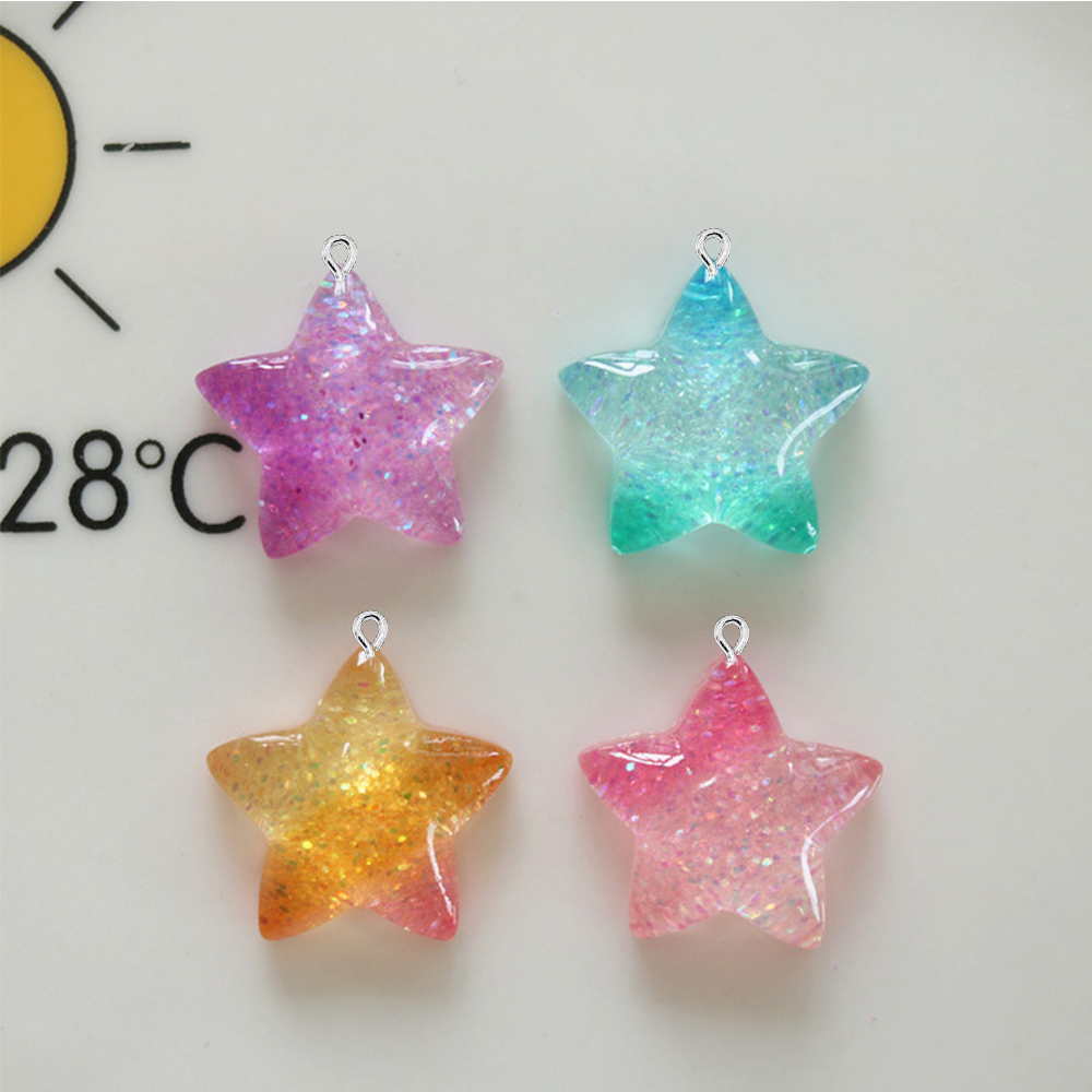 10 buah Aksesori Dekorasi lion - Star Flat Back ulasan dan harga