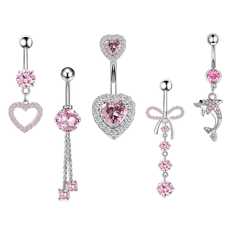 1 Buah Cincin Pusar Mahkota Me - Body Jewelry Hoops ulasan dan harga