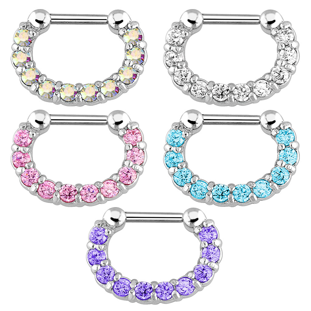 1 buah Cincin Septum Hidung Mo - Body Jewelry Nose ulasan dan harga
