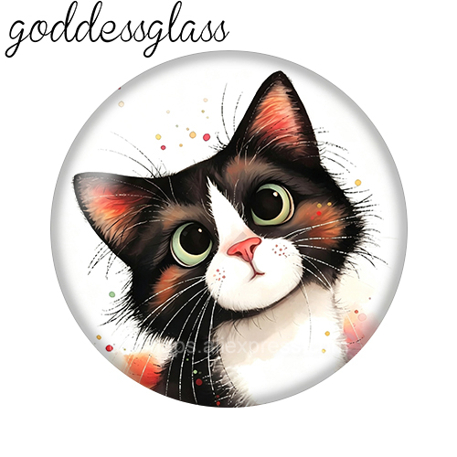 Kucing Lucu Kartun Lukisan Kuc - Body Jewelry Top ulasan dan harga
