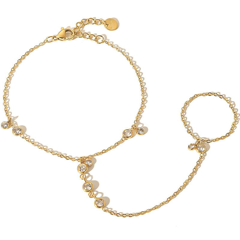 Gelang tangan baja tahan karat - Yellow Body Jewelry ulasan dan harga