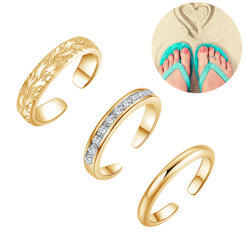Cincin Jari Kaki Wanita Trio S - Body Jewelry Hoops ulasan dan harga