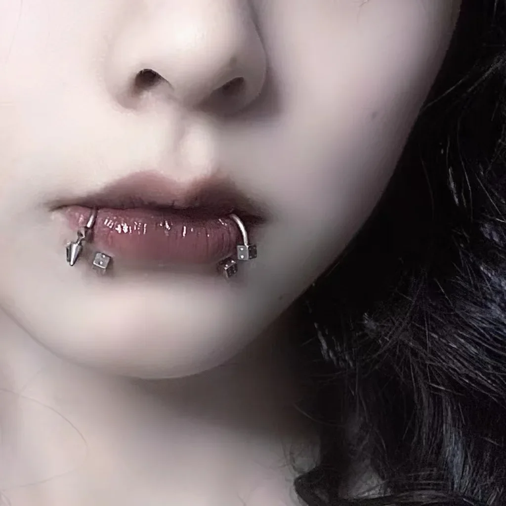 10 buah cincin hidung Punk sat - Body Jewelry Nose ulasan dan harga