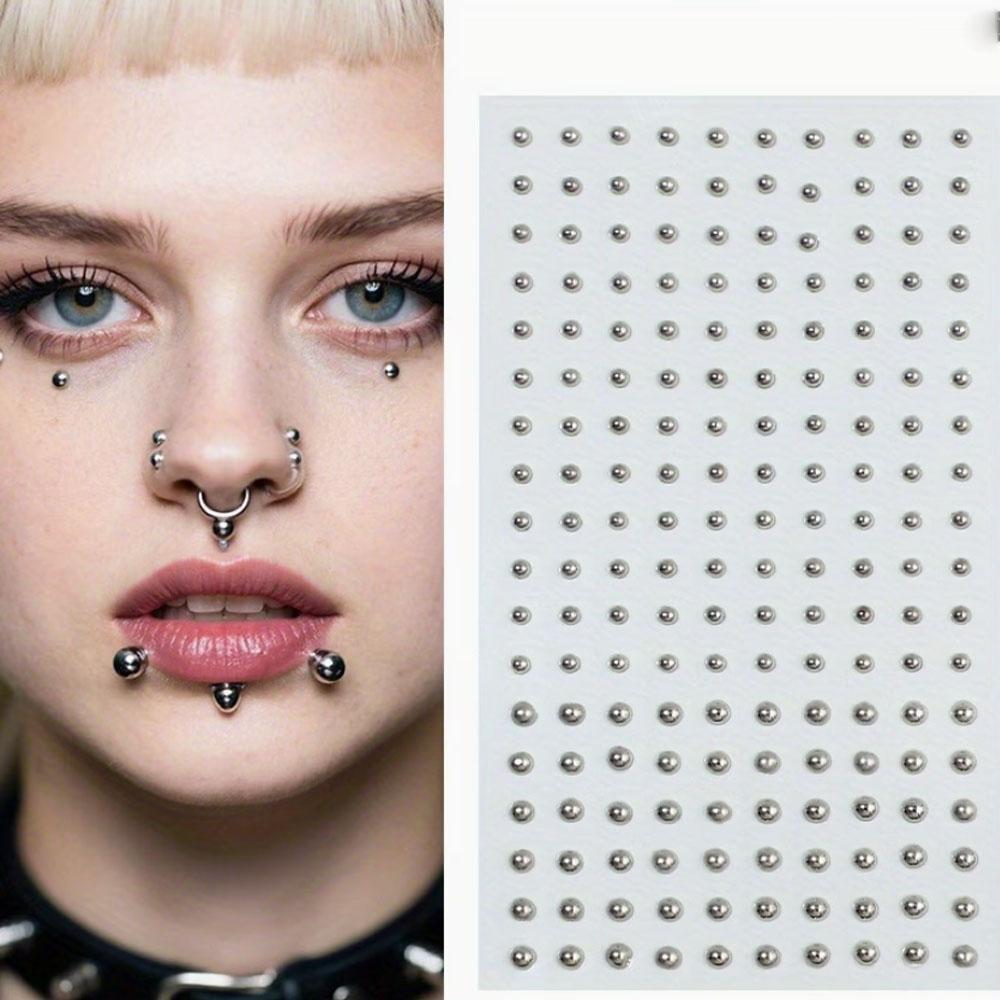 58-180pcs Set Stiker Kuku Bibi - Body Jewelry Nose ulasan dan harga
