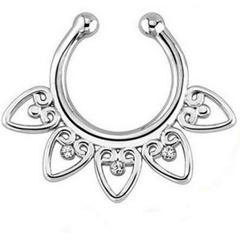 Anting-Anting Kristal Indian u - Body Jewelry Hoops ulasan dan harga