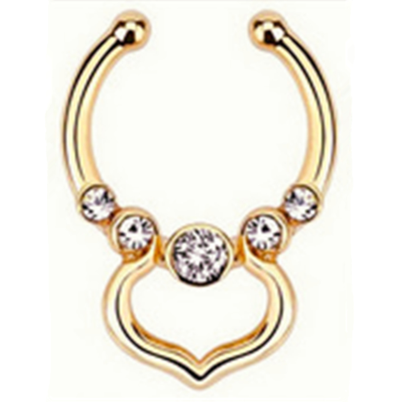 Anting-Anting Kristal Indian u - Body Jewelry Hoops ulasan dan harga