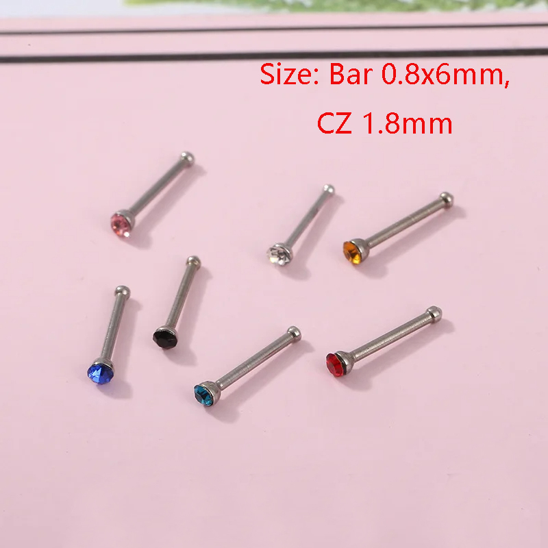 24pcs/kotak Anting Hidung Kris - Body Jewelry Storage ulasan dan harga