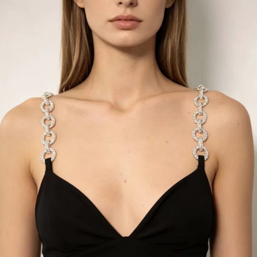 Tali Bra Berhias Batu Kristal  - Body Jewelry Hoops ulasan dan harga