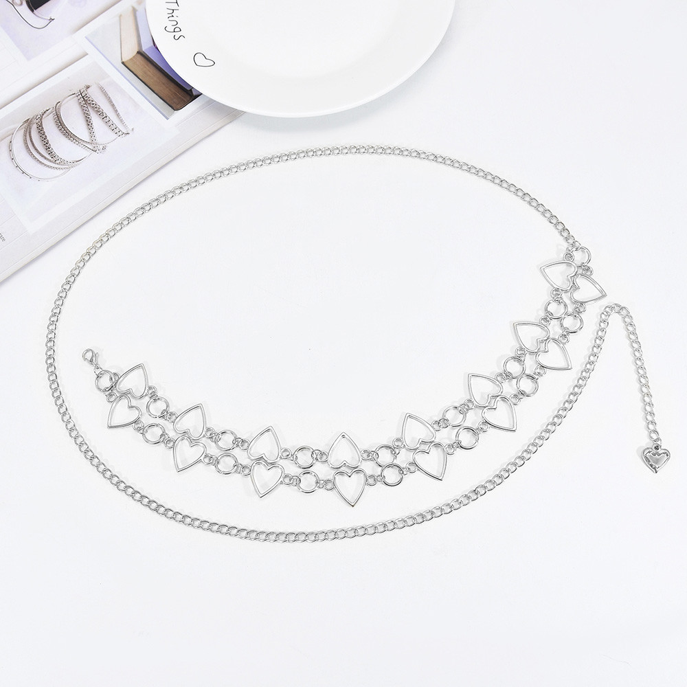 Rantai Pinggang Kupu-kupu Hati - Body Jewelry Europe ulasan dan harga