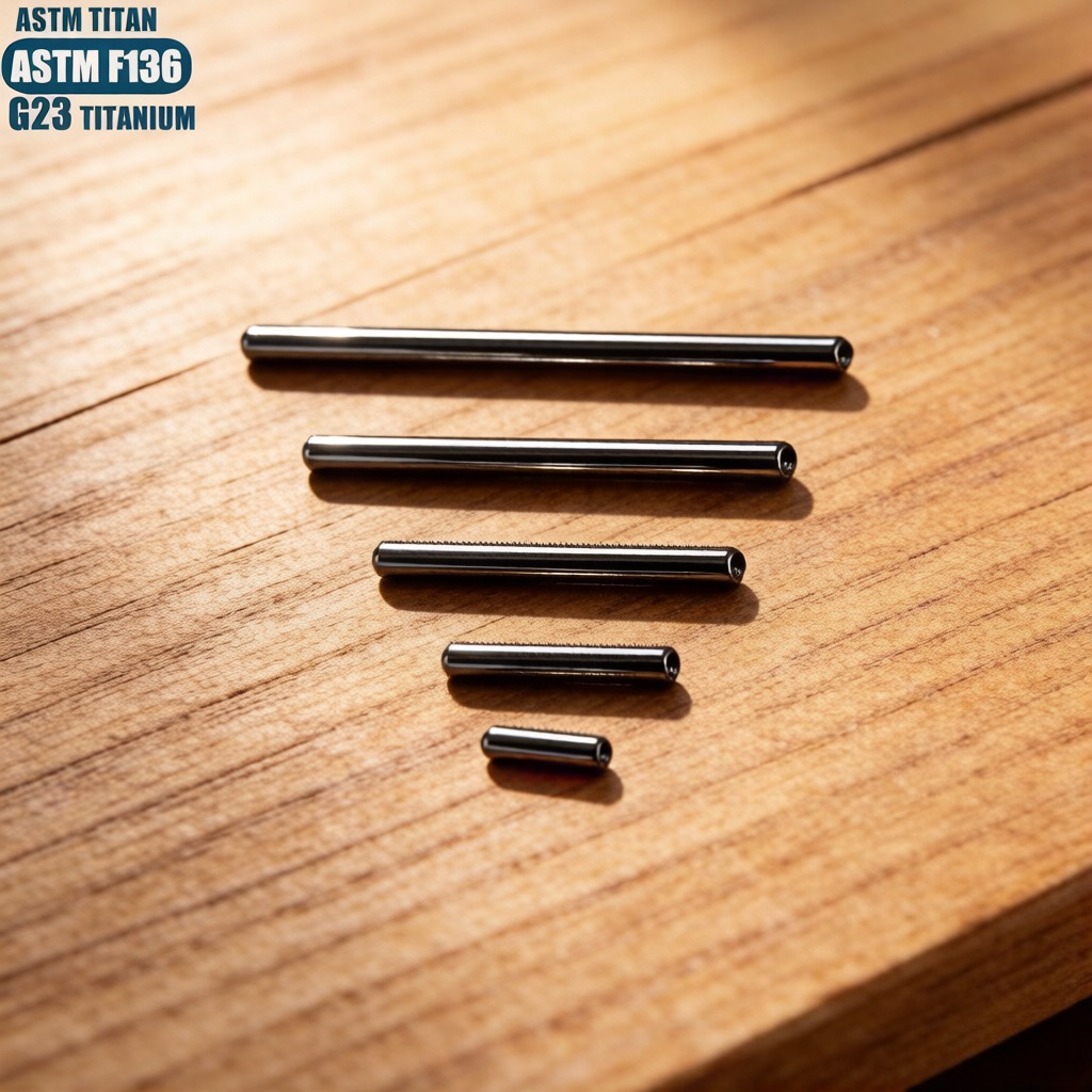 Batang Septum Titanium Grade I - Body Jewelry Implant Grade Titanium ulasan dan harga