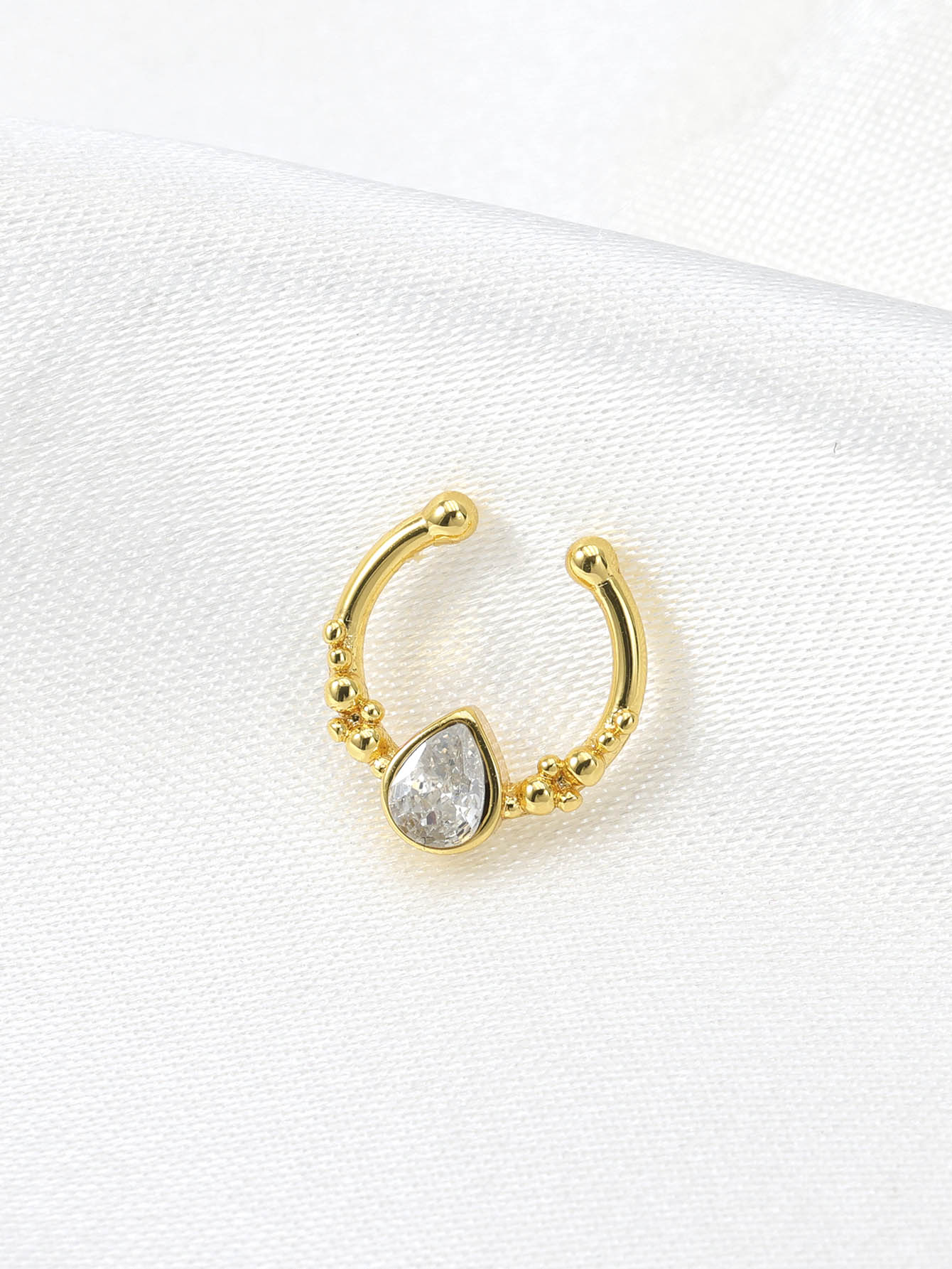 Cincin hidung palsu tetesan ai - Body Jewelry Nose ulasan dan harga