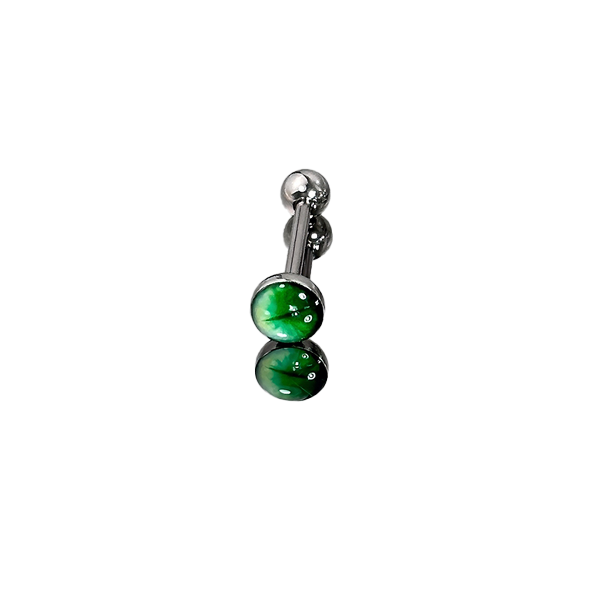 1Pc Perhiasan Tindik Lidah Tit - Body Jewelry Hoops ulasan dan harga
