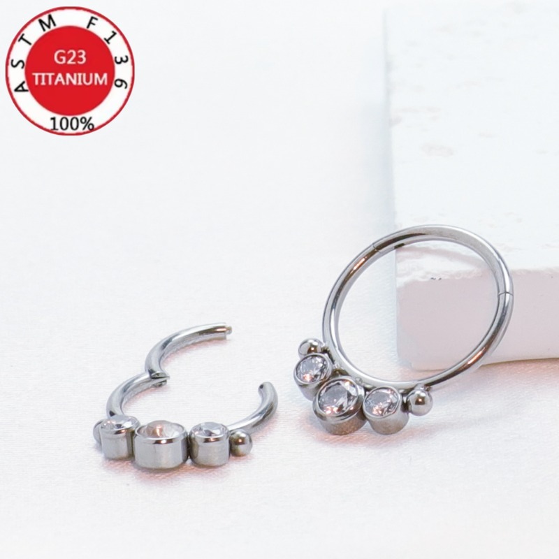 2/5 buah, 16G, cincin hidung s - Body Jewelry Implant Grade Titanium ulasan dan harga