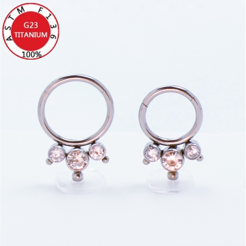 2/5 buah, 16G, cincin hidung s - Body Jewelry Implant Grade Titanium ulasan dan harga