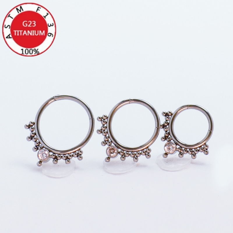 2/5 buah, 16G, cincin hidung s - Body Jewelry Implant Grade Titanium ulasan dan harga