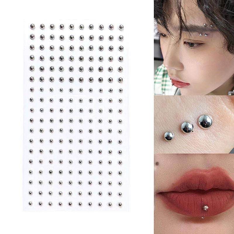 Stiker Berlian Imitasi Hiasan  - Body Jewelry Nose ulasan dan harga