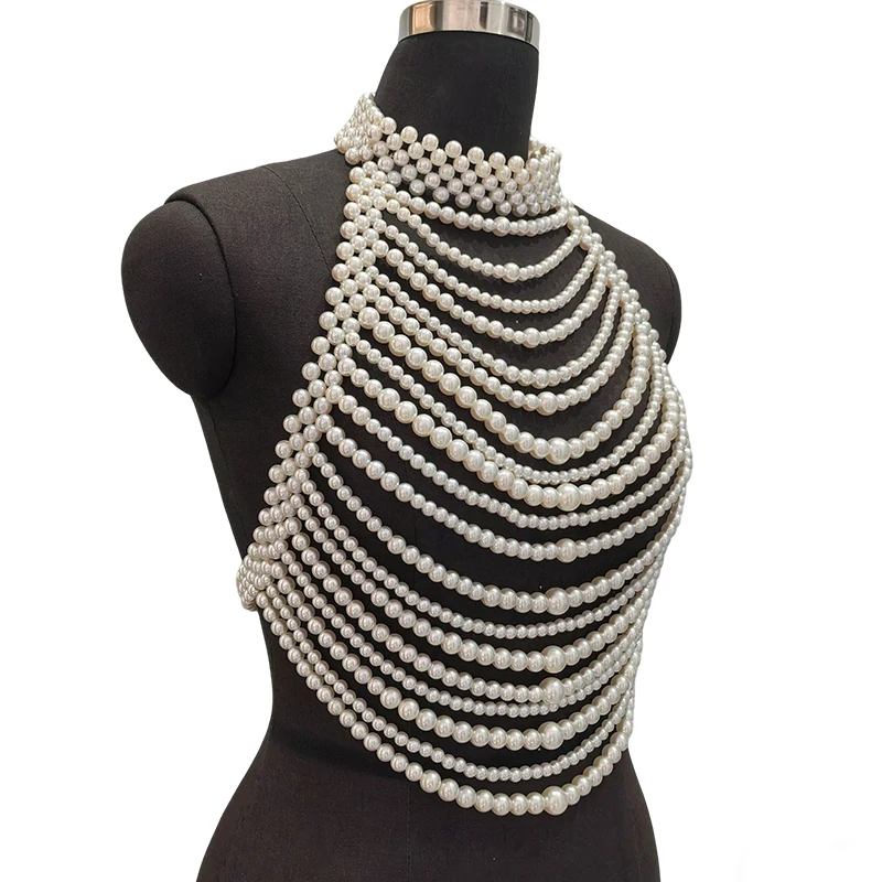 2026 Rompi Pengantin Berlapis  - Body Jewelry Vest ulasan dan harga