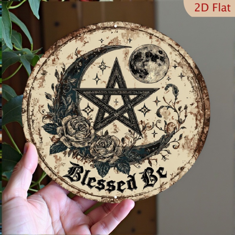 Papan kayu bundar bermotif bul - Star Flat Back ulasan dan harga