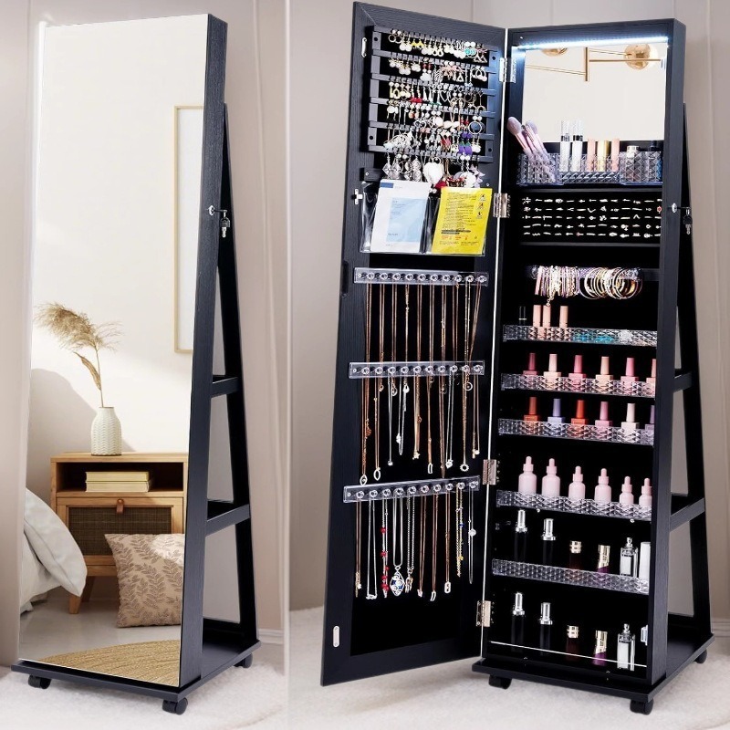 Cermin pintar berdiri putar da - Body Jewelry Storage ulasan dan harga