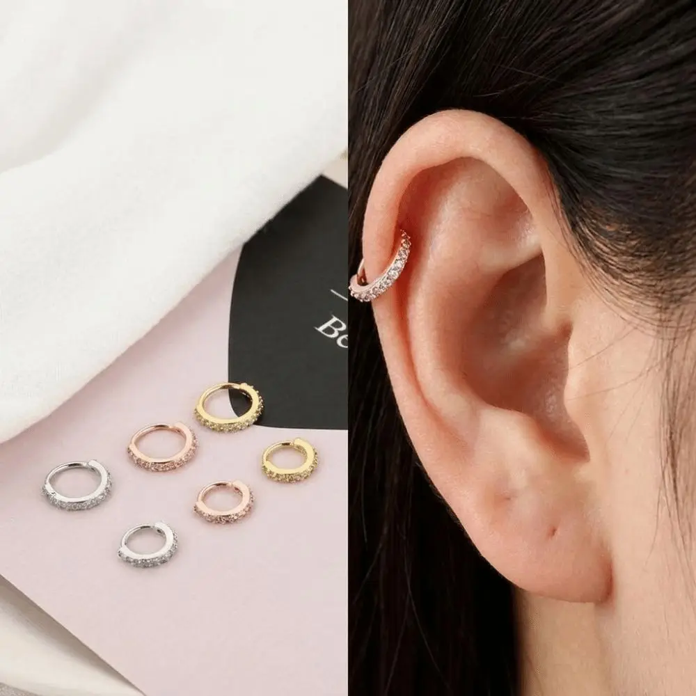 Cincin Hidung Zirkon Kubik Bul - Body Jewelry Europe ulasan dan harga