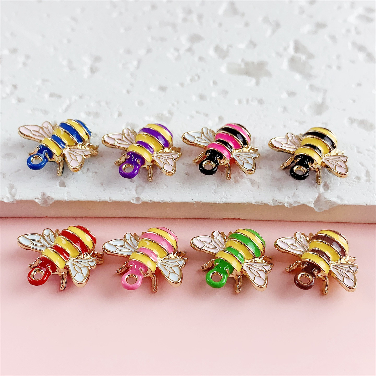 8pcs Aksesoris Enamel Lebah De - Body Jewelry Top ulasan dan harga